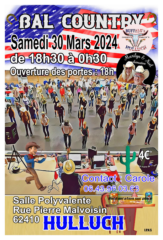 Affiche mars2024 flyers du prochain bal